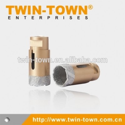 M14 / M10 Shank Vacuum Brazed Dry Drilling Diamond Core Drill Bit